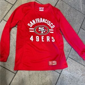 San Francisco 49ers Kids Red Long Sleeve Shirt